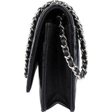 Chanel Quilted Patent Leather Wallet On Chain Crossbody Bag