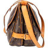 Louis Vuitton Canvas Monogram Saumur 30 Crossbody Bag