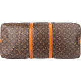 Louis Vuitton Canvas Monogram Keepall 60 Bandouliere