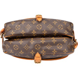 Louis Vuitton Canvas Monogram Saumur 30 Crossbody Bag