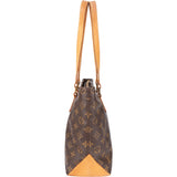 Louis Vuitton Canvas Monogram Cabas Mezzo Shoulder Bag