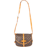 Louis Vuitton Canvas Monogram Saumur 30 Crossbody Bag