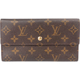 Louis Vuitton Canvas Monogram Sarah Wallet