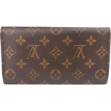 Louis Vuitton Canvas Monogram Sarah Wallet