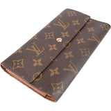 Louis Vuitton Canvas Monogram Sarah Wallet