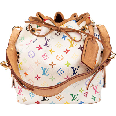 Louis Vuitton Murakami Multicolor Sac Noe Petit Shoulder Bag