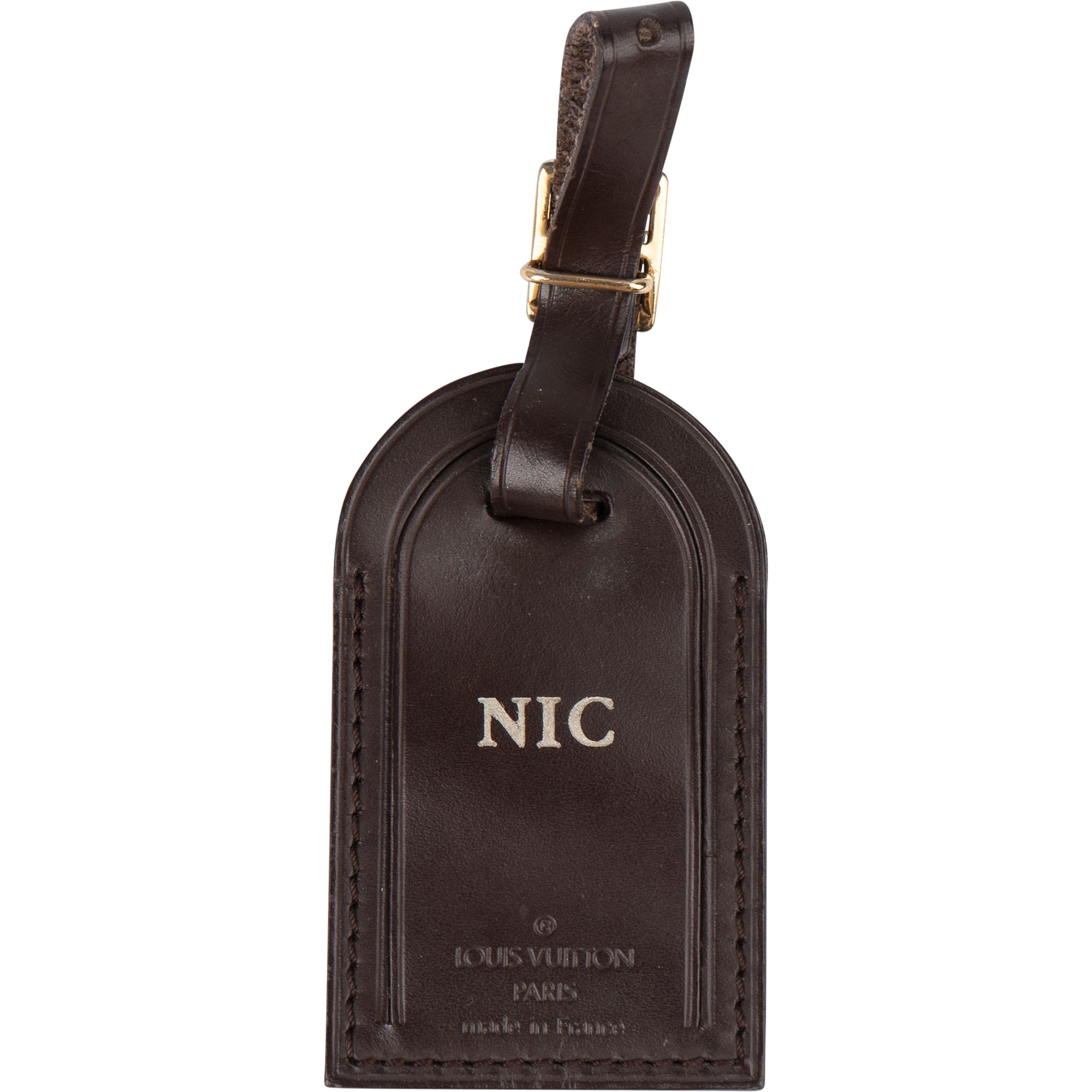 Louis Vuitton Leather Luggage Tags