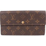 Louis Vuitton Canvas Monogram Sarah Wallet