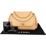Chanel Quilted Lambskin 2.55 Single Flap Crossbody Bag