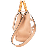 Gucci Leather Mini Bamboo Handbag