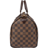 Louis Vuitton Damier Ebene Monogram Speedy 30 Handbag