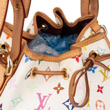 Louis Vuitton Murakami Multicolor Sac Noe Petit Shoulder Bag