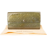 Louis Vuitton Vernis Monogram Sarah Wallet