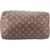 Louis Vuitton Canvas Monogram Speedy 30 Handbag