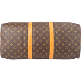 Louis Vuitton Canvas Monogram Keepall 50 Bandouliere