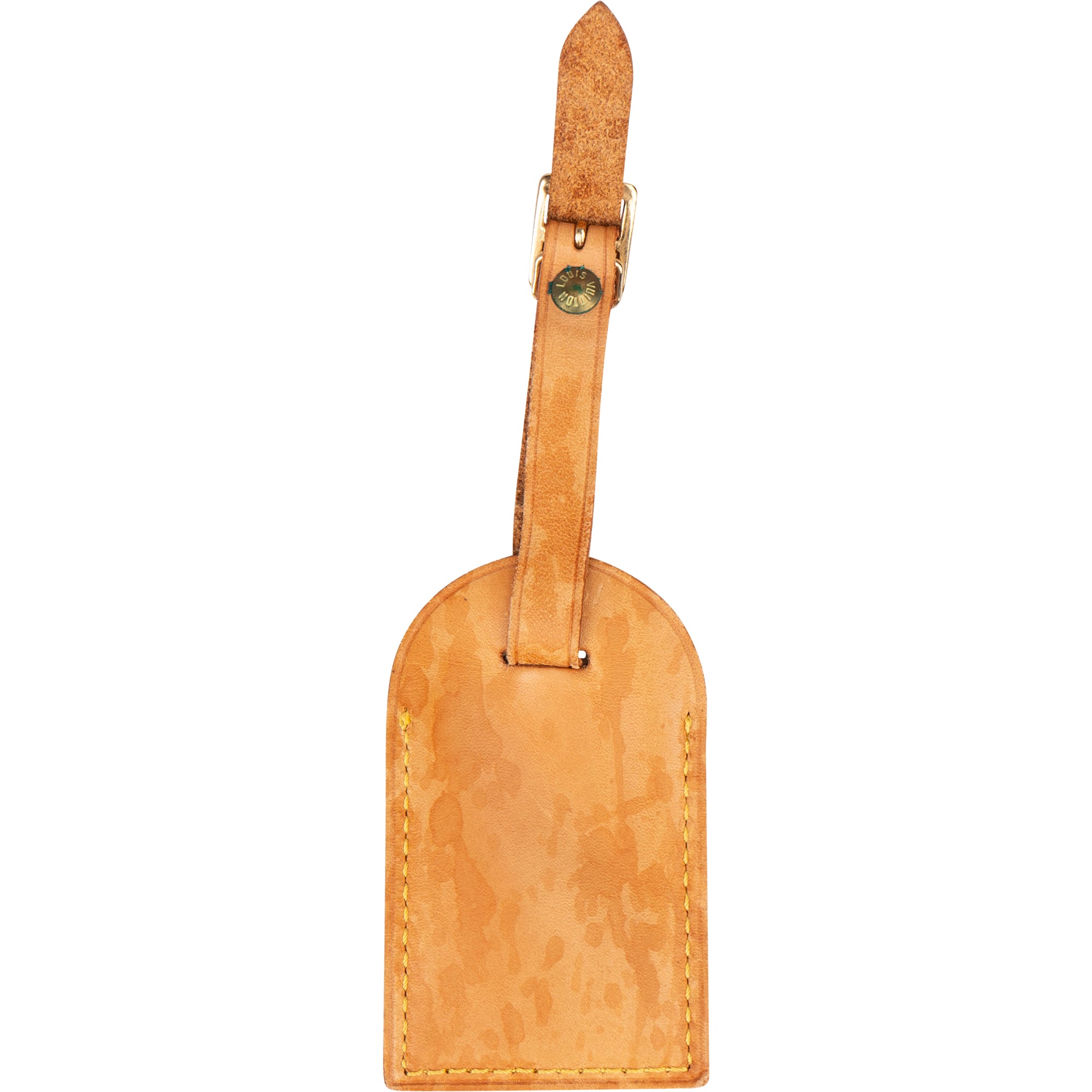 Louis Vuitton Leather Luggage Tags - vintageandkickz