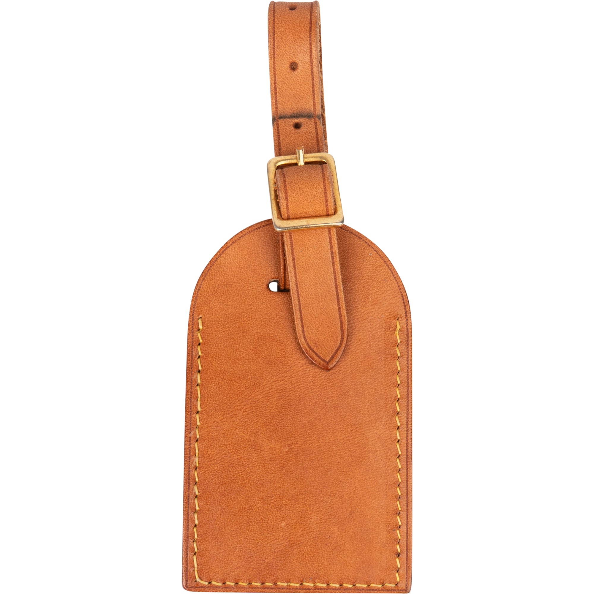 Louis Vuitton Leather Luggage Tags - vintageandkickz