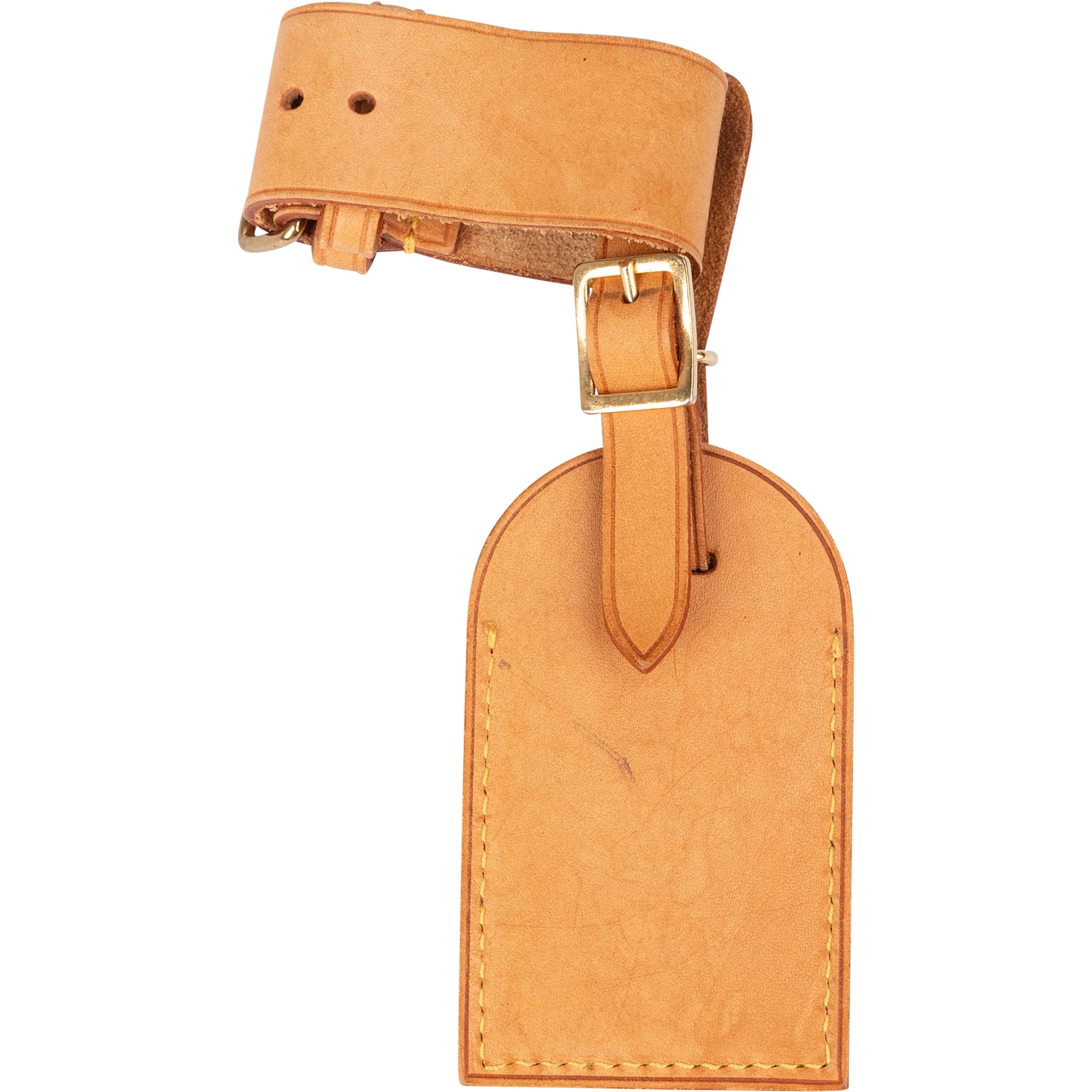 Louis Vuitton Leather Luggage Tags - vintageandkickz