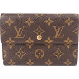 Louis Vuitton Canvas Monogram Tresor Wallet