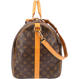 Louis Vuitton Canvas Monogram Keepall 55 Bandouliere