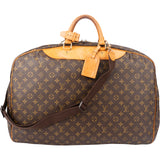 Louis Vuitton Canvas Monogram Alize Travel Bag