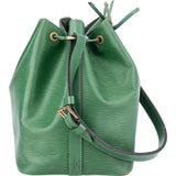 Louis Vuitton Vert Epi Leather Sac Noe Petit Shoulder Bag