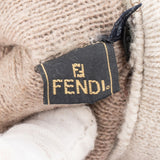 Fendi FF Wool Monogram Gloves