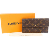 Louis Vuitton Canvas Monogram Sarah Wallet