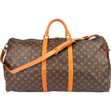 Louis Vuitton Canvas Monogram Keepall 60 Bandouliere