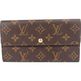 Louis Vuitton Canvas Monogram Sarah Wallet