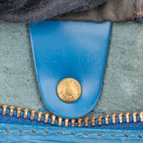 Louis Vuitton Bleu Epi Leather Speedy 35 Handbag