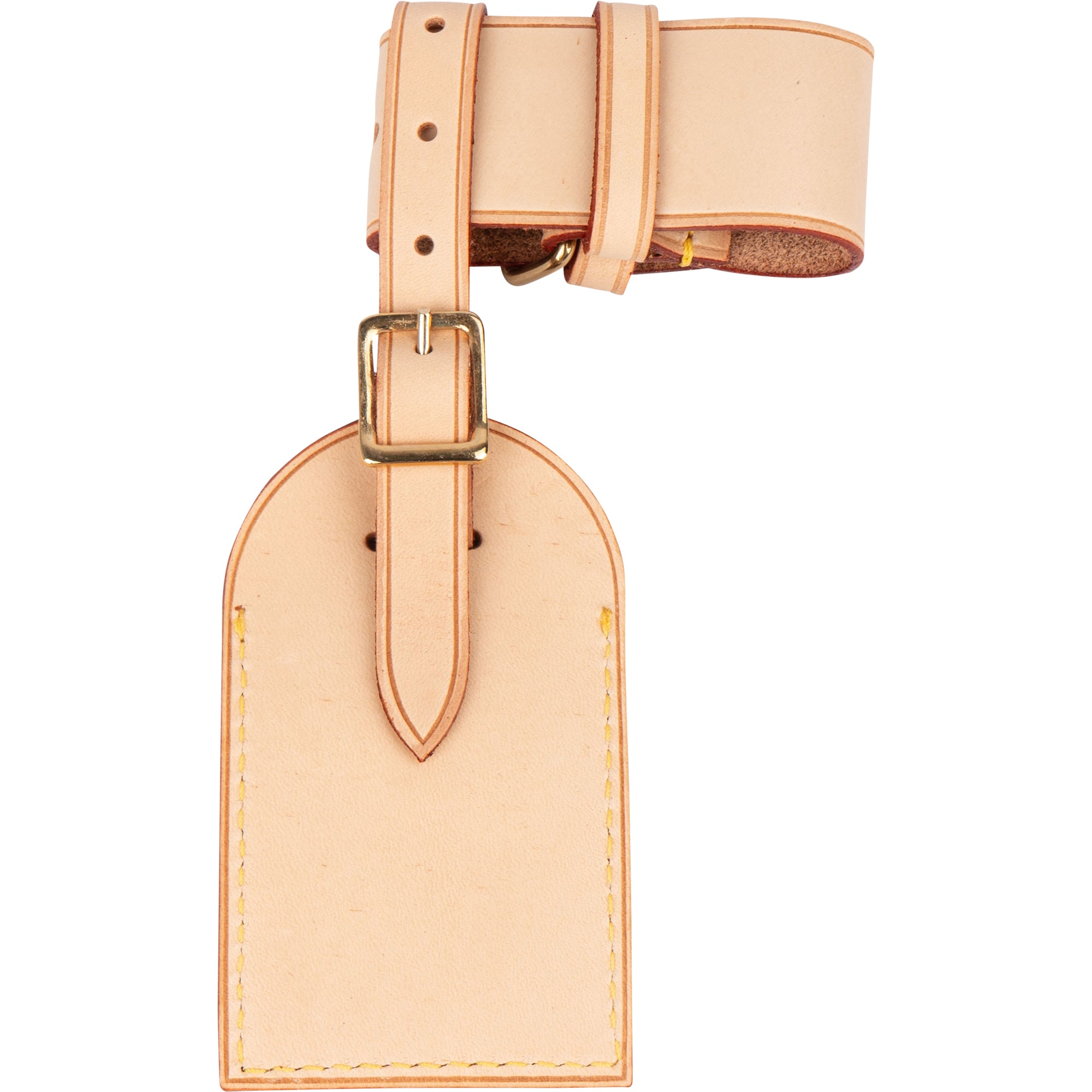 Louis Vuitton Leather Luggage Tags - vintageandkickz