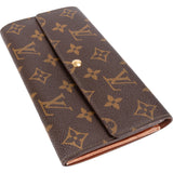 Louis Vuitton Canvas Monogram Sarah Wallet