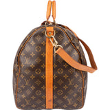 Louis Vuitton Canvas Monogram Keepall 60 Bandouliere