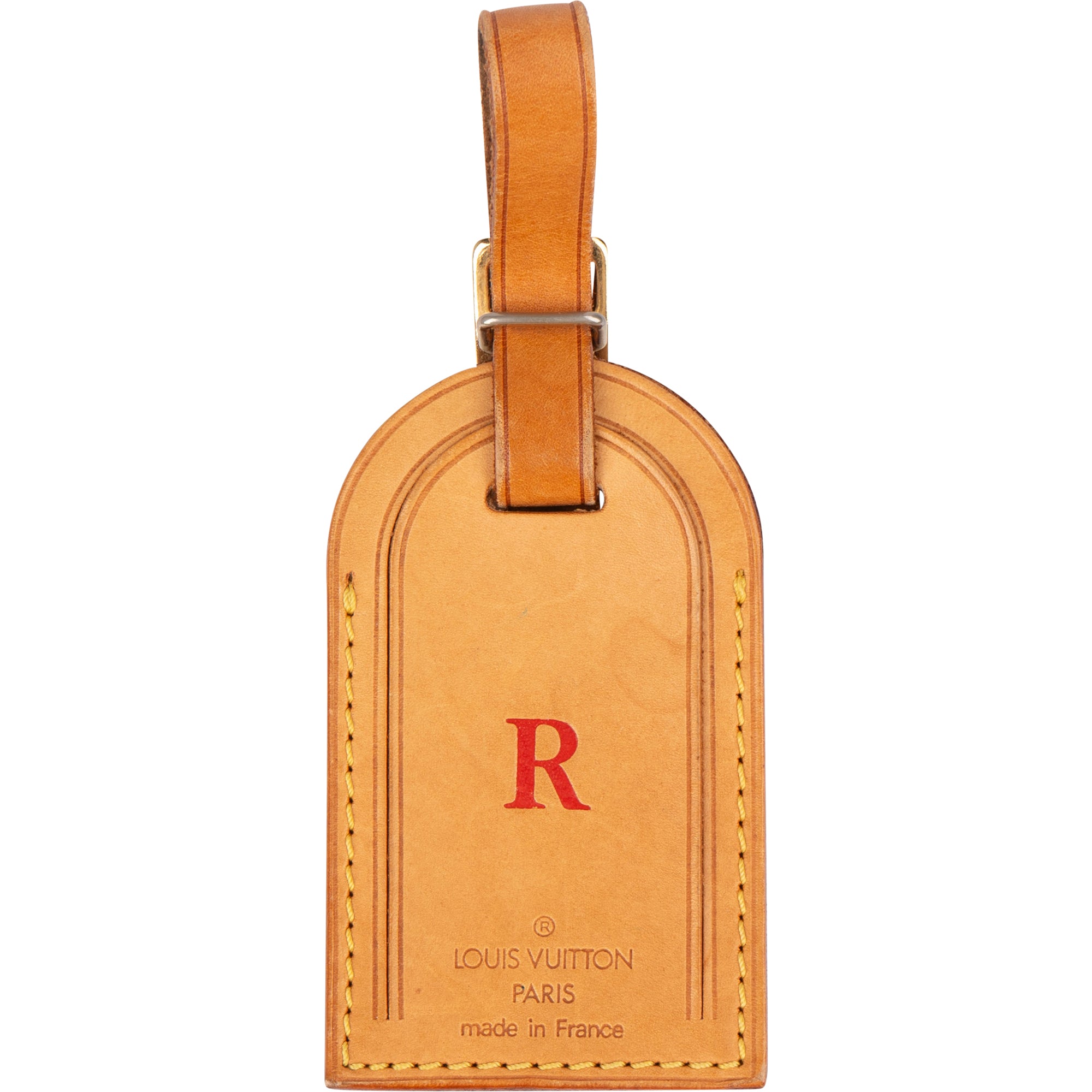 Louis Vuitton Leather Luggage Tags