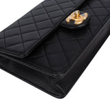 Chanel Quilted Lambskin Pearl Single Flap Crossbody Bag
