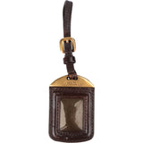 Prada Brown Leather Bags Pendant