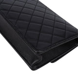 Chanel Quilted Lambskin Pearl Single Flap Crossbody Bag