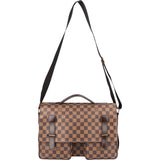 Louis Vuitton Damier Ebene Monogram Broadway Crossbody Bag