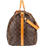 Louis Vuitton Canvas Monogram Keepall 60 Bandouliere