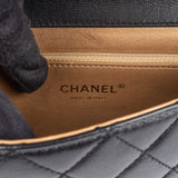 Chanel Quilted Lambskin Pearl Single Flap Crossbody Bag