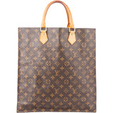 Louis Vuitton Canvas Monogram Sac Plat Handbag