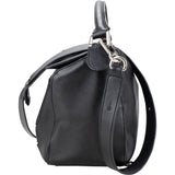 Loewe Black Leather Puzzle Handbag