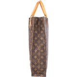 Louis Vuitton Canvas Monogram Sac Plat Handbag