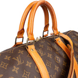 Louis Vuitton Canvas Monogram Keepall 50 Bandouliere