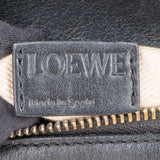 Loewe Black Leather Puzzle Handbag