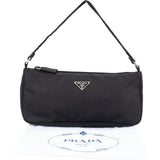 Prada Black Nylon Triangle Handbag