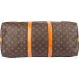 Louis Vuitton Canvas Monogram Keepall 50 Bandouliere