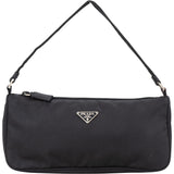 Prada Black Nylon Triangle Handbag