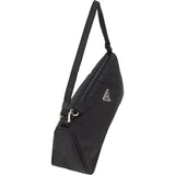 Prada Black Nylon Triangle Handbag